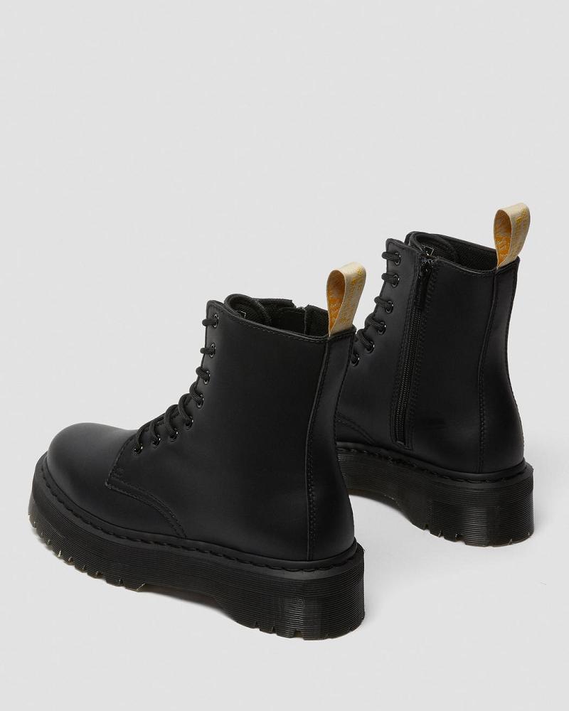 Vegan Jadon II Mono Platform Csizma Női Fekete | HU 520DFM